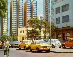Foto incrível mostra área central de Londrina na década de 1970