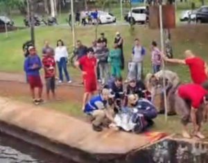 Homem morre afogado após tentar nadar na barragem do Lago Igapó