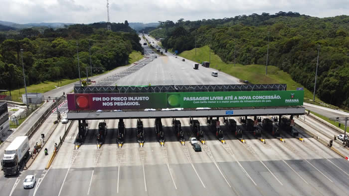 Pedágio no Paraná