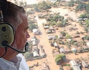 Sobe para 46 número de desaparecidos após enchentes no RS