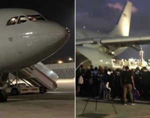 Primeiro avião da FAB deixa Israel com 211 brasileiros