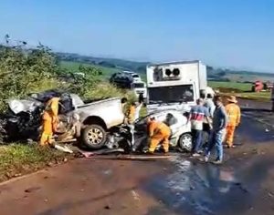 Acidente grave deixa três pessoas mortas na PR-445 na região de Londrina