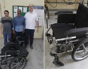 UEL ganha nova patente para cadeira de rodas elétrica acionada por voz