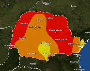 Paraná registra 40ºC nesta terça-feira; veja cidades mais quentes