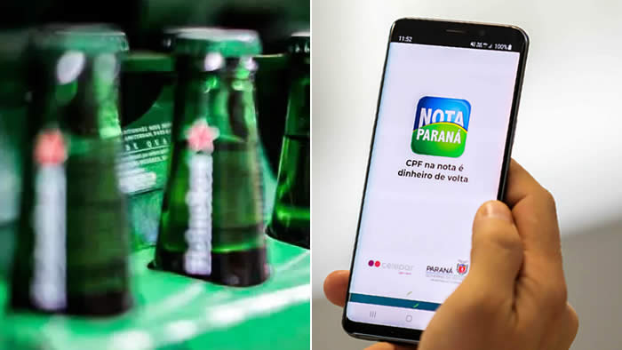 Bebidas alcoolicas Nota paraná