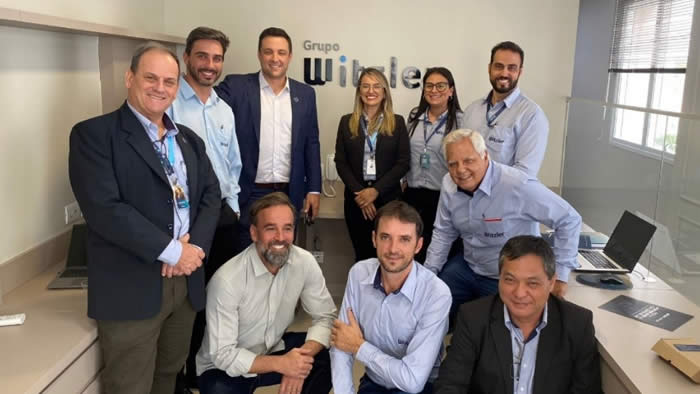 Executivos da Witzler Energia em Londrina