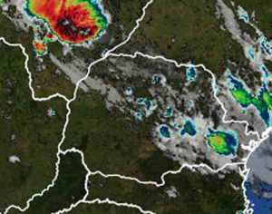 Inmet alerta para chuvas intensas em 341 cidades do Paraná; veja lista