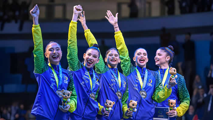 brasil prata ginastica ritmica