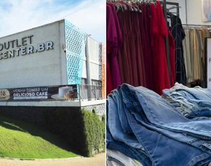 Outlet Center.BR tem liquidação com peças de 5 a 50 reais neste sábado