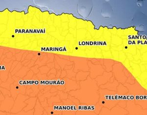 Defesa Civil emite alerta de tempestades severas no Paraná; veja as cidades