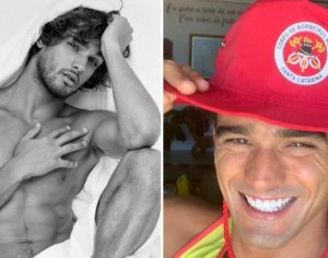 No panteão dos modelos, Marlon Teixeira conclui curso de guarda-vidas