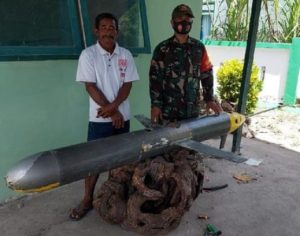 Pescador encontra drone submarino usado em possível missão secreta